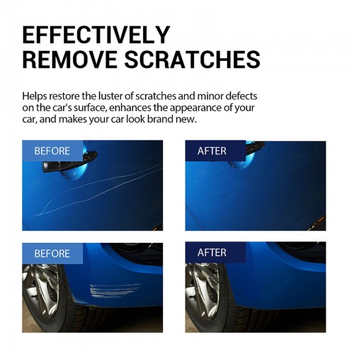 Homonth Scratch Repair Kit – Swiftly Remove, Polish & Restore Car Paint, Easy DIY Application 120ml